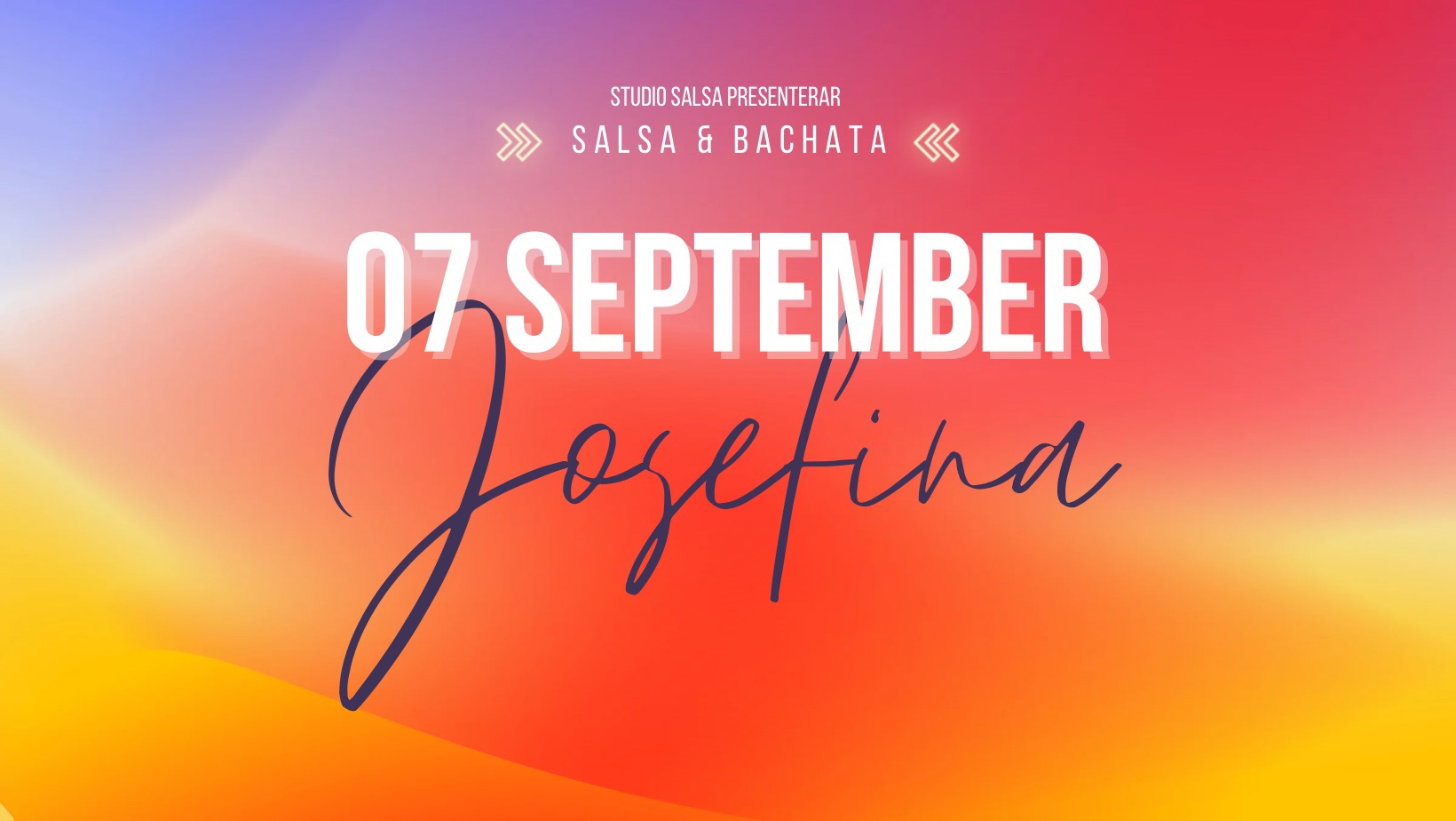 Bachata & salsa på Josefina! Bachata workshop & social🪩