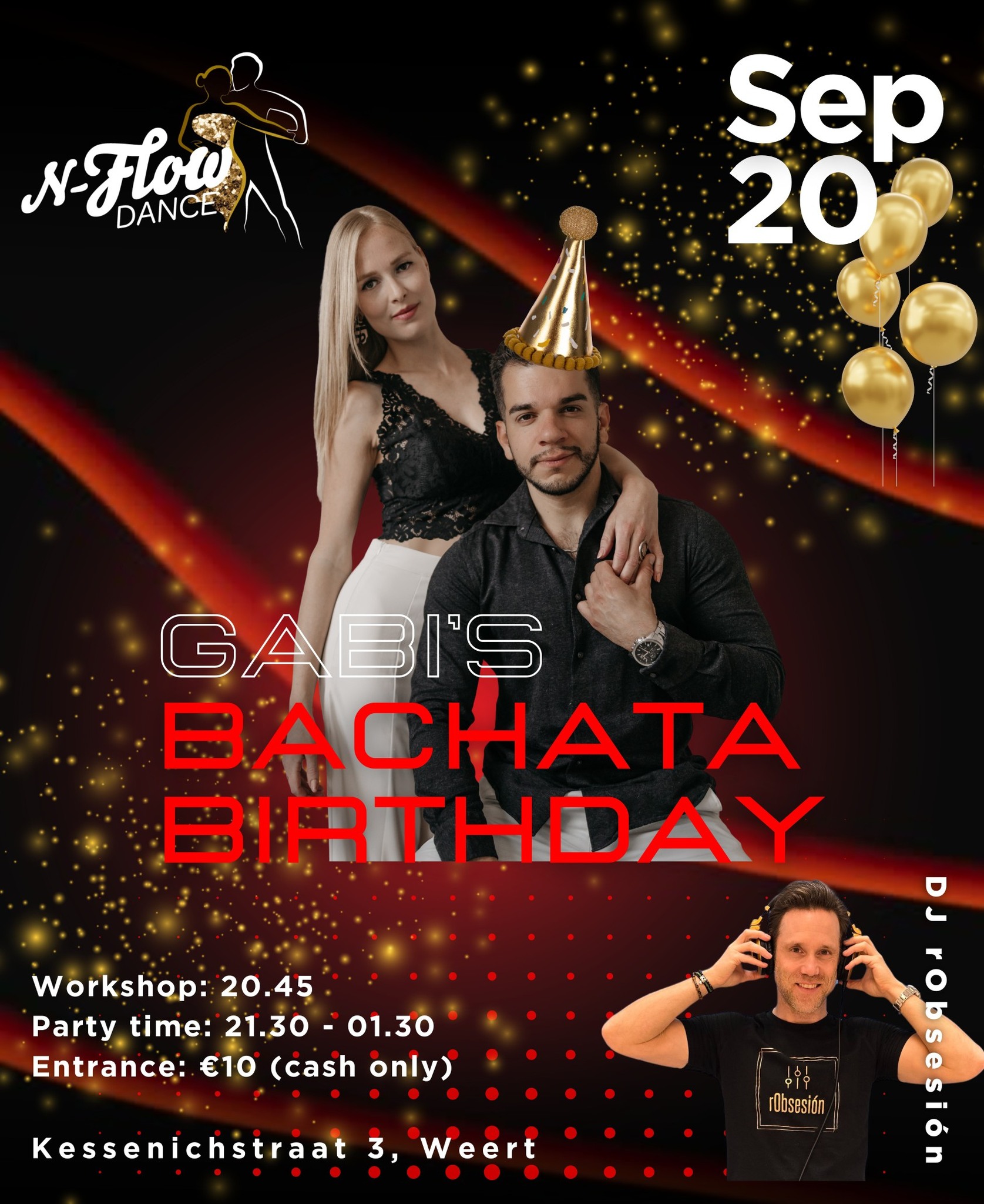 Gabi's Bachata Birthday N-Flow Dance