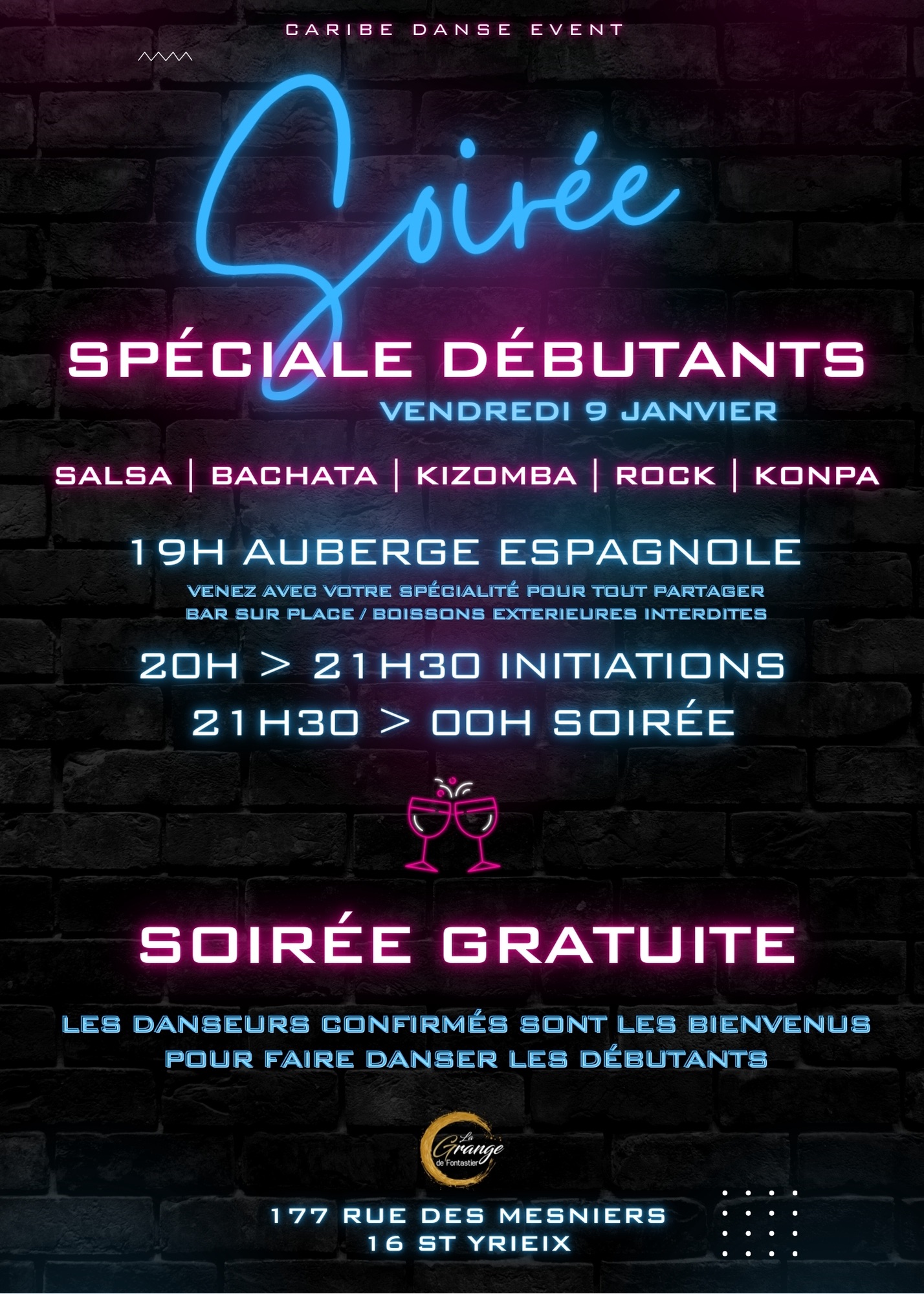 Soirée Latina initiations
