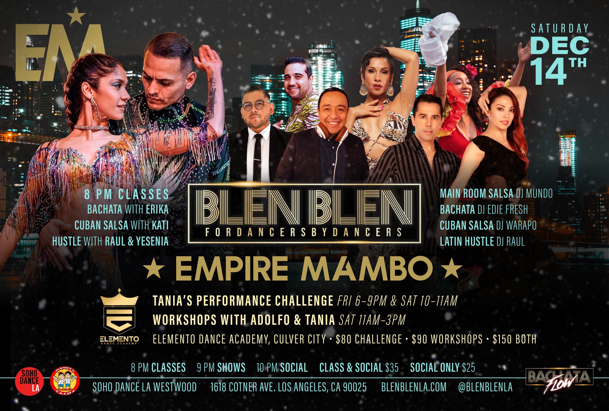 Blen Blen - Adolfo & Tania (NYC Italy)!