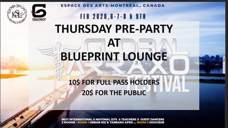 Global Tarraxo Pre-Party!