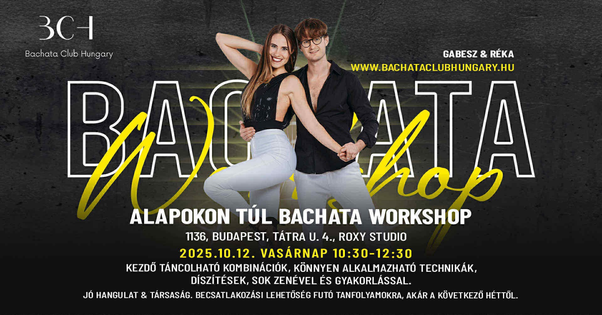 ALAPOKON TÚL BACHATA WORKSHOP