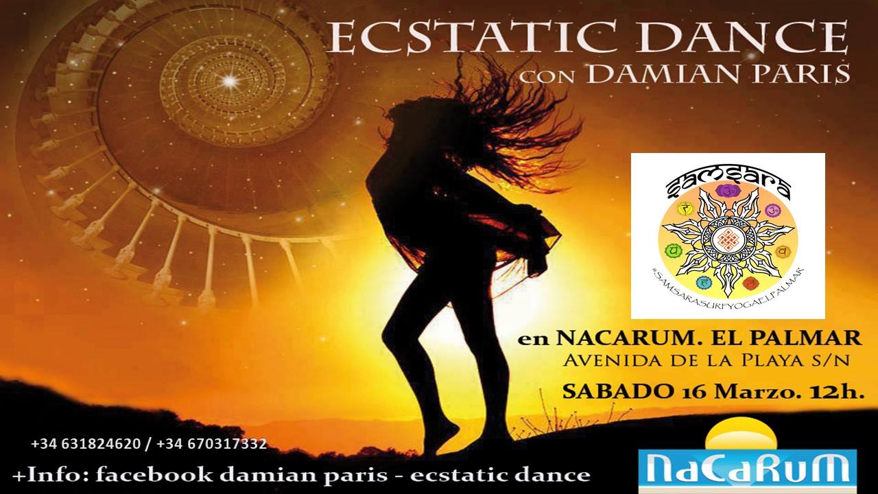 Ecstatic Dance en El Palmar (Cádiz) con Damián París
