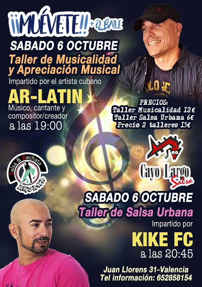 Taller de Musicalidad + Taller Salsa Urbana