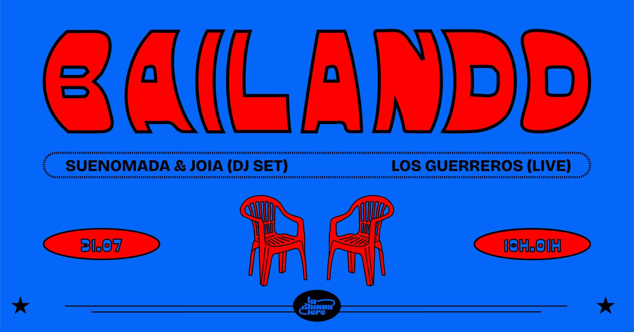 BAILANDO • Concert Latino & DJ Sets à La Chaumière 💃🌵