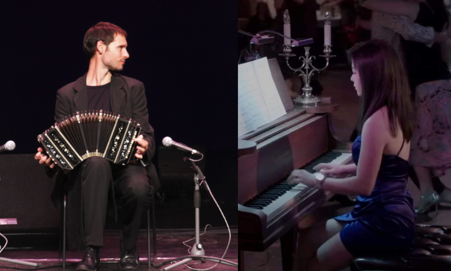 Milonga La Bruja with live tango music by Hugo and Crystie