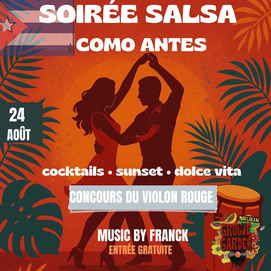 Groove Garden Salsa Como Antès