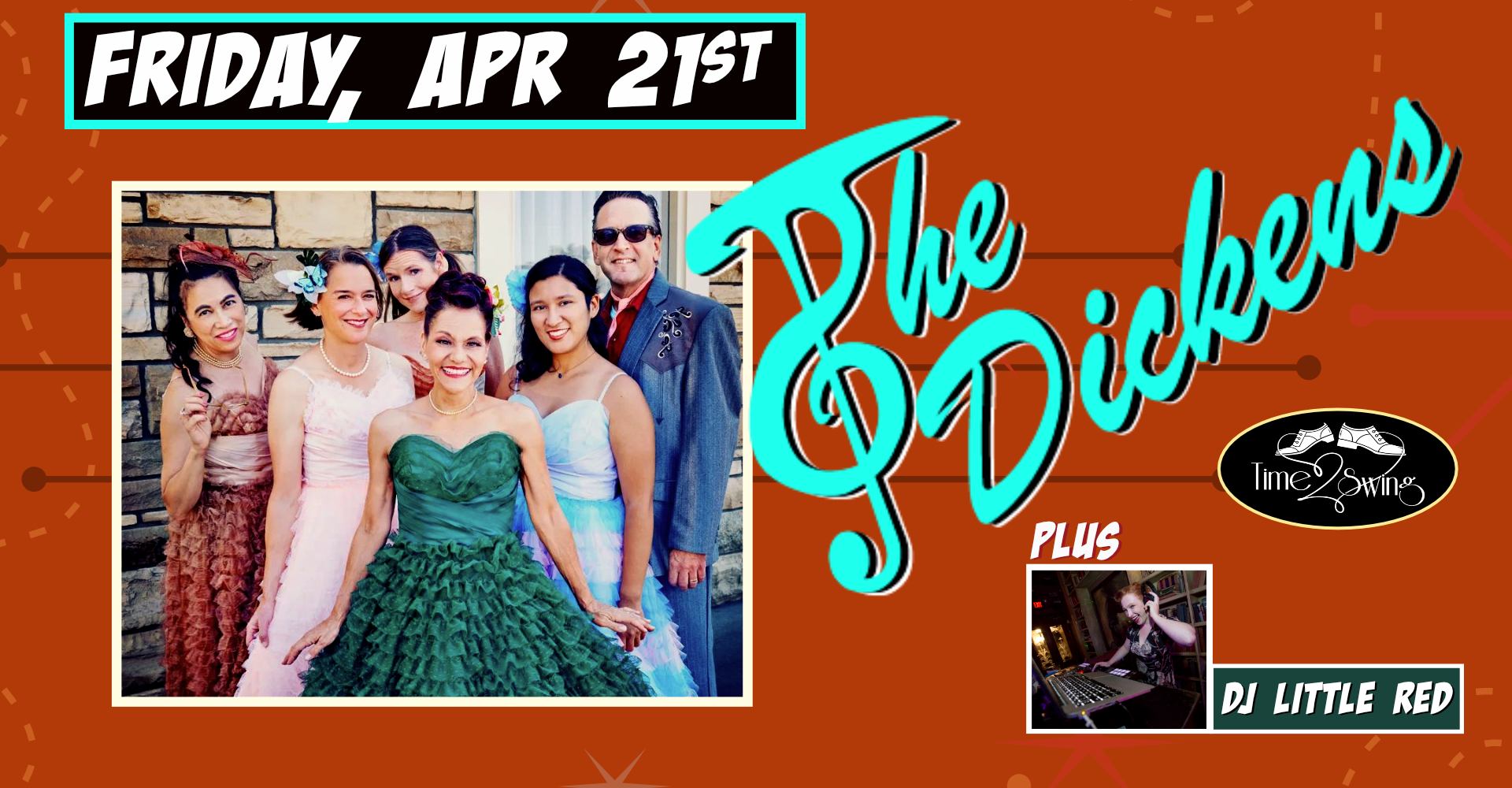 THE DICKENS COUNTRY SWING SHOW with DJ LITTLE RED at The Moose!