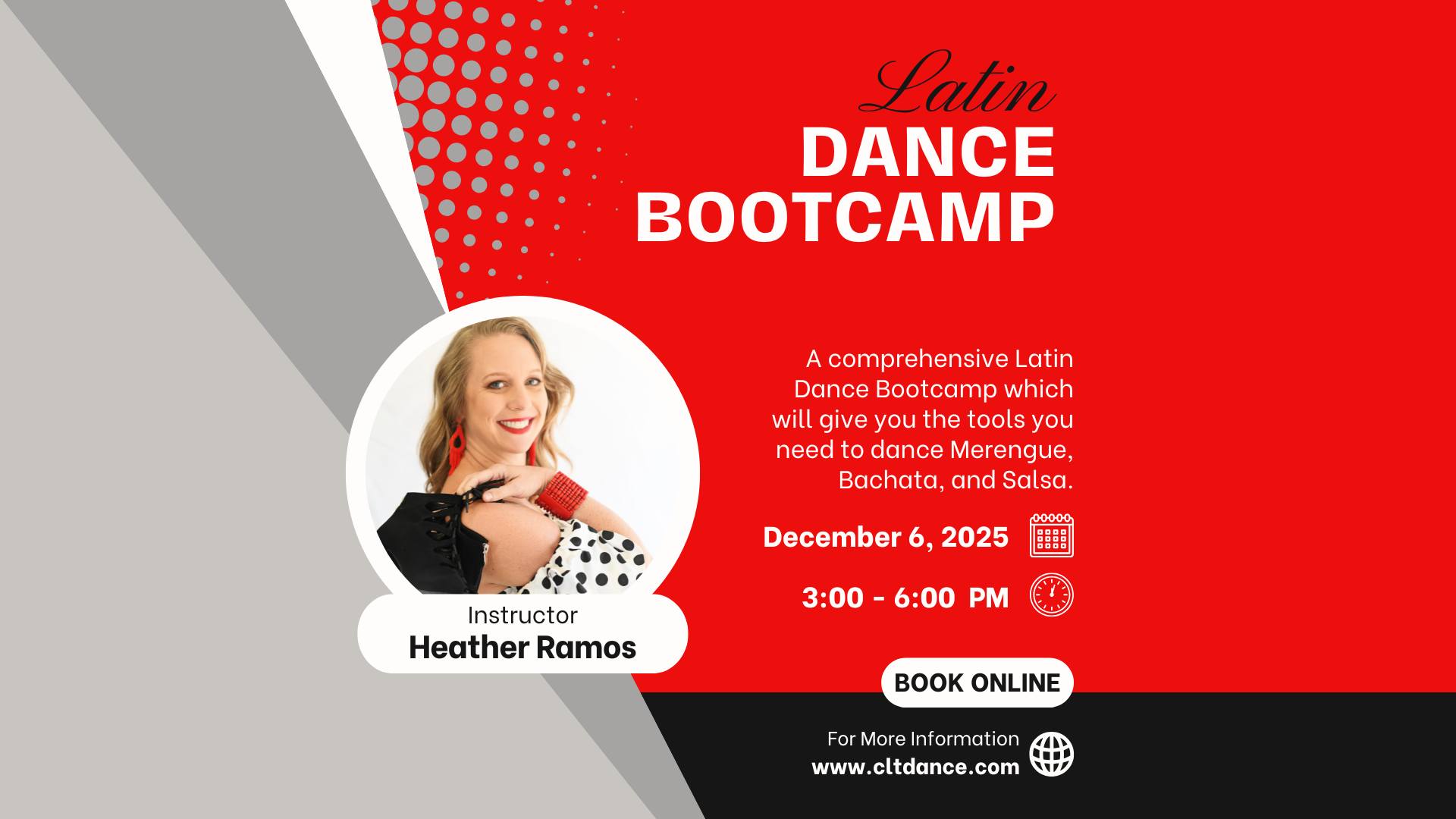Beginner Latin Dance Bootcamp + Practice