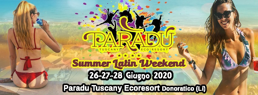 Paradù Summer Latin Weekend 2020 26-27-28 Giugno