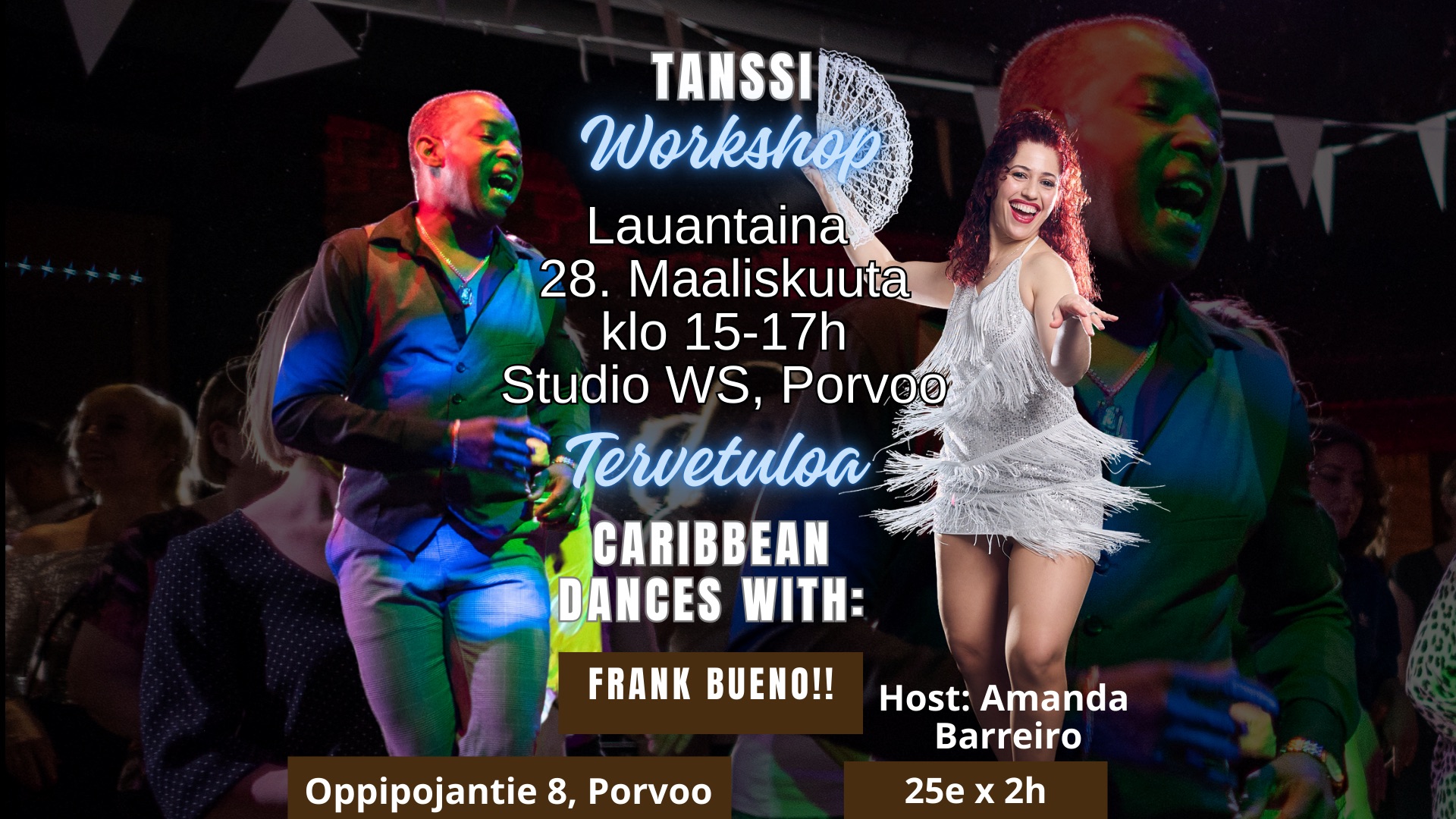 Caribbean Dances with Frank Bueno!