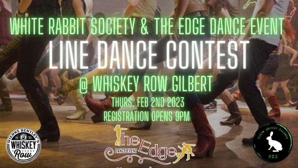 White Rabbit Society & The Edge Dance Event Line Dance Competition