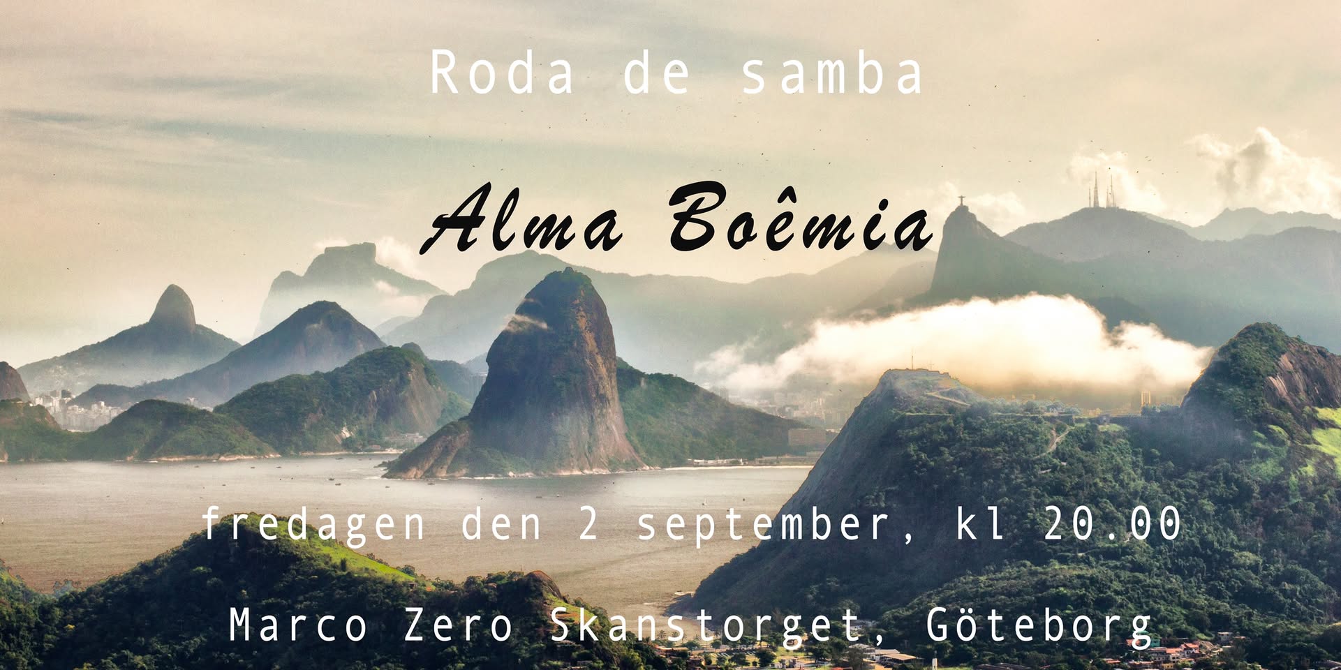Roda de samba med Alma Bôemia
