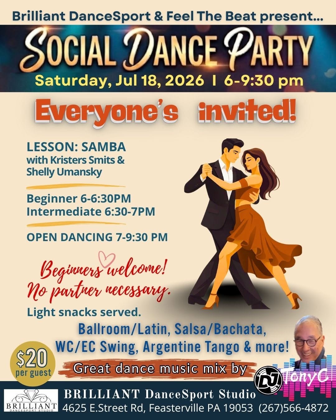 Saturday Social Dance