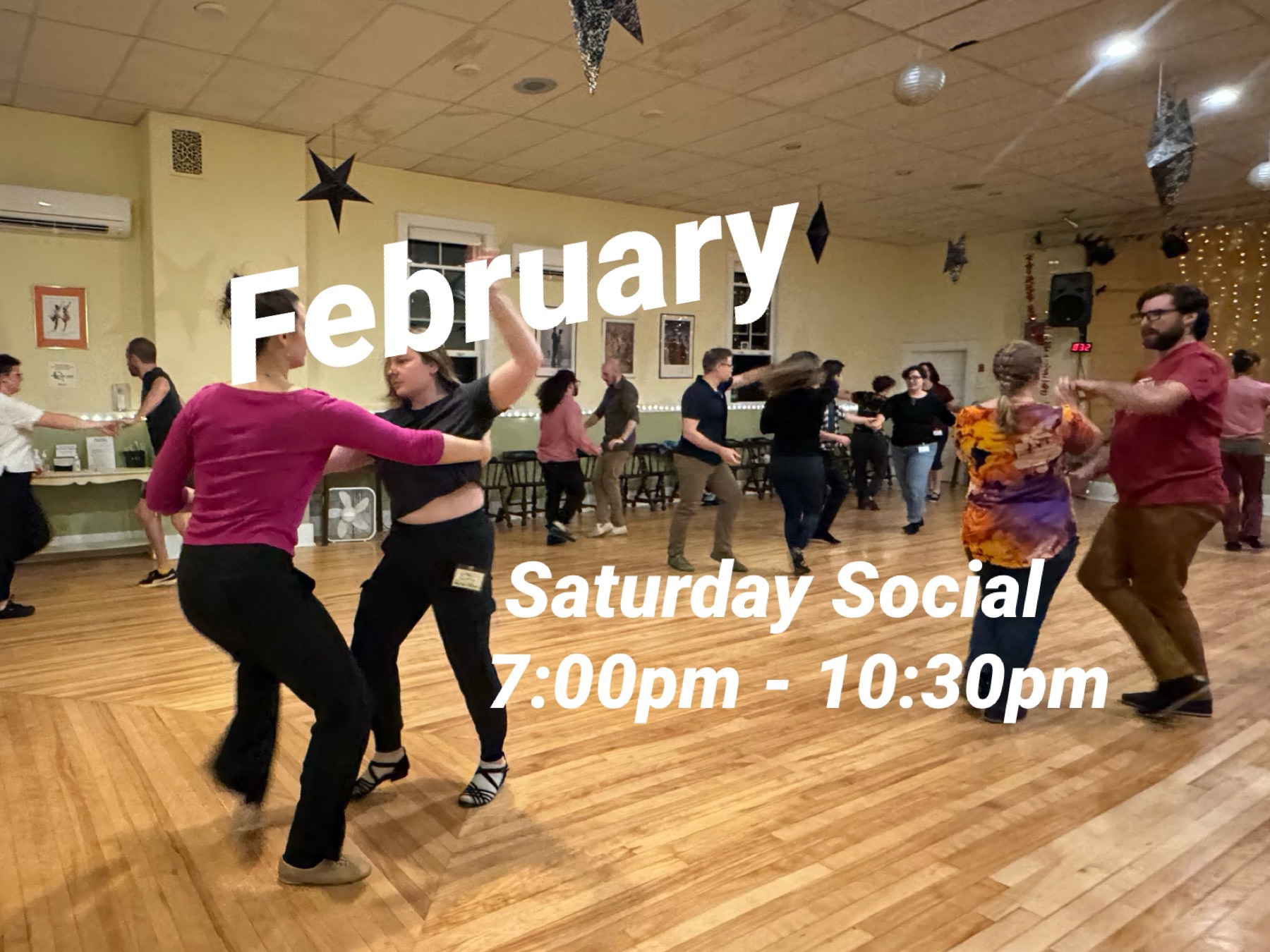 February Saturday Lesson & Social