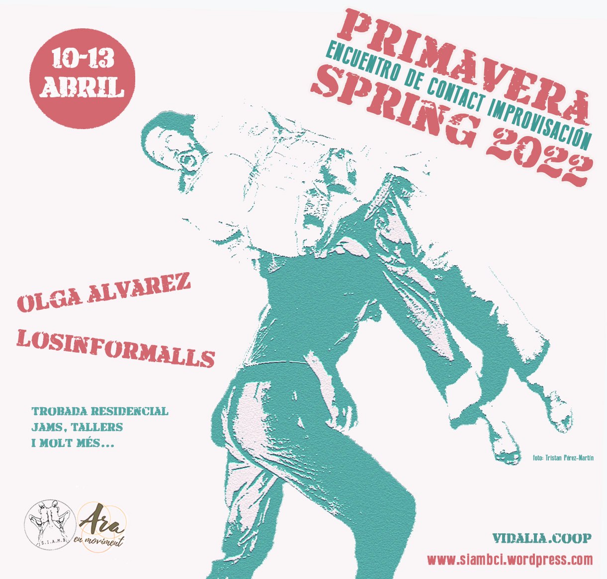 Primavera Spring 2022 · Encuentro residencial de Contact Improvisación