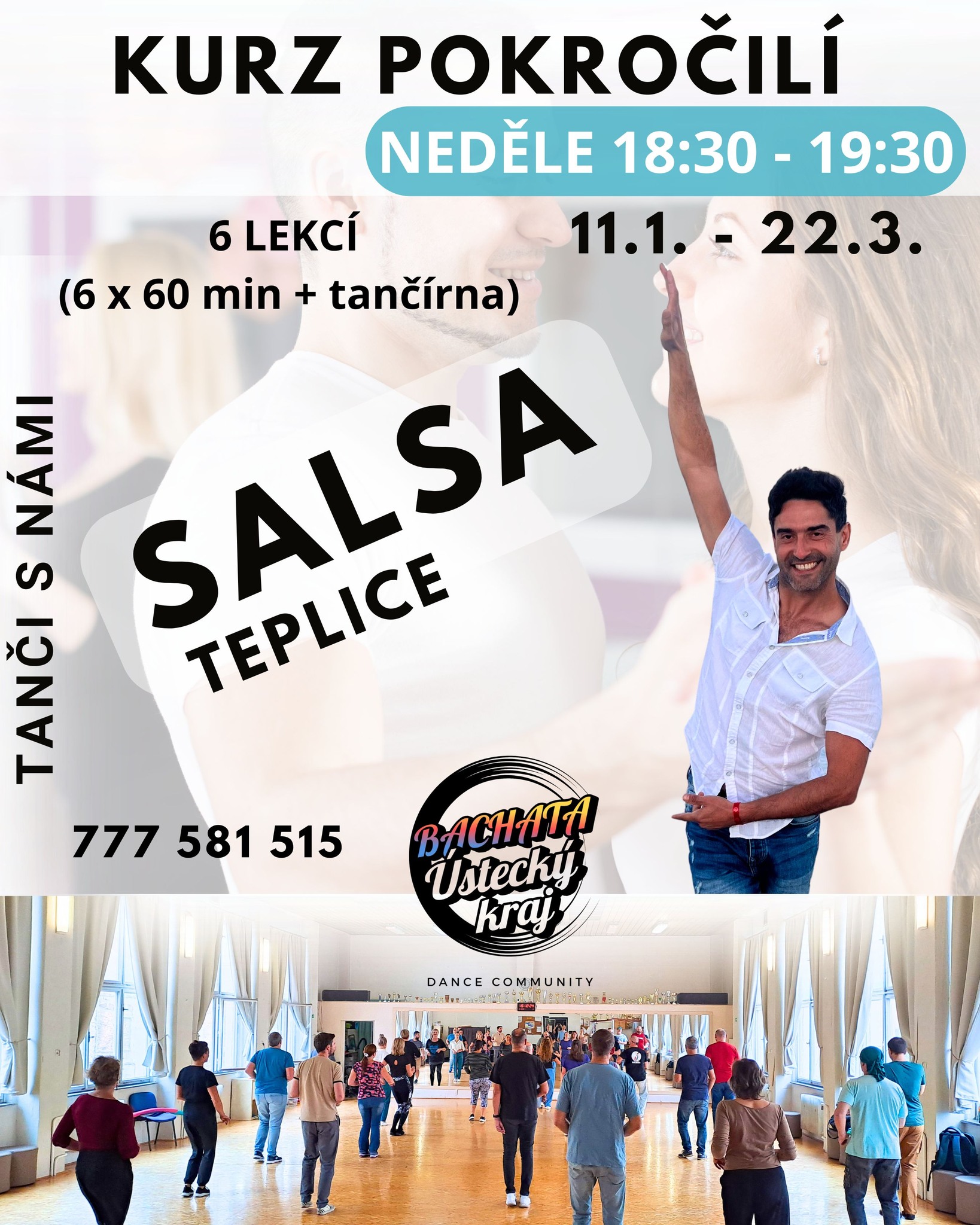 Salsa Kurz Teplice - pokročilí