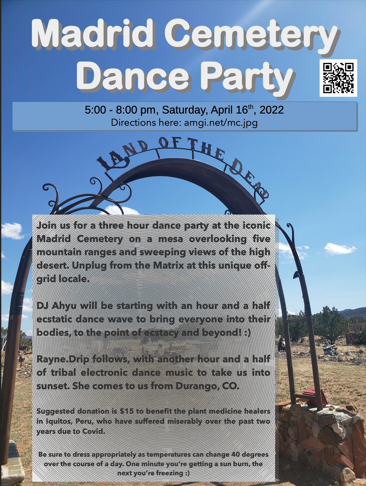 Madrid Cemetery Dance Party Benefit Show - Rayne.Drip Set