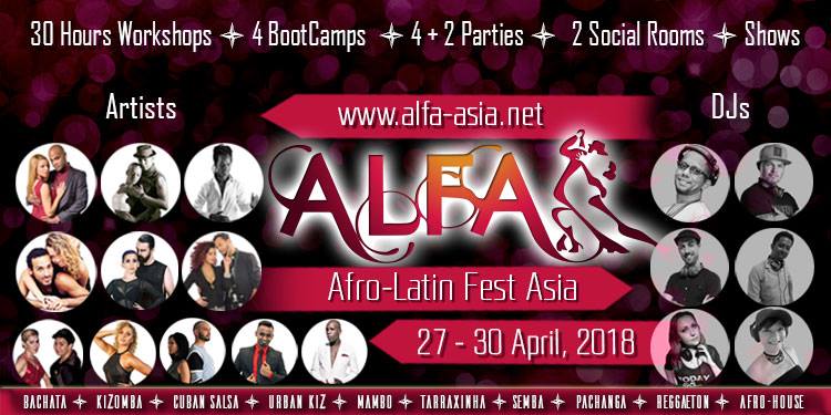 ALFA 2.0 : Afro-Latin Fest Asia 2018