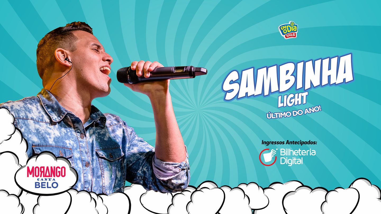 É HOJE☆SAMBINHA LIGHT☆ Último Do Ano Cap. 3, BELO Clube Light,10 12-16h
