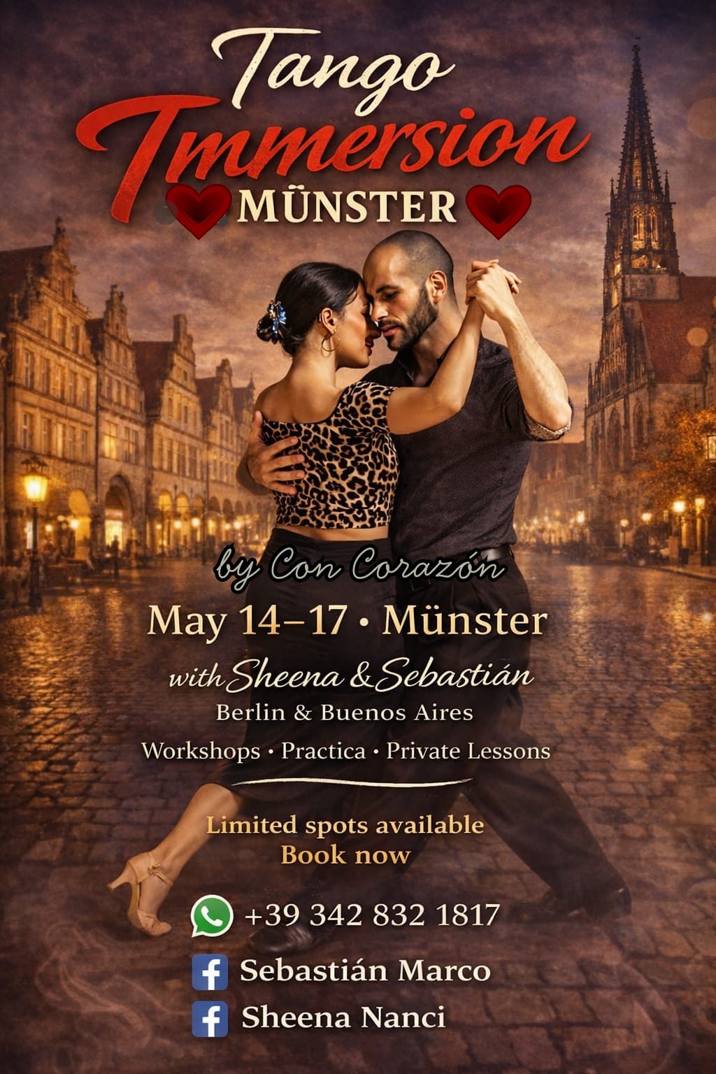 TANGO IMMERSION MÜNSTER. MAY 14-17 2026