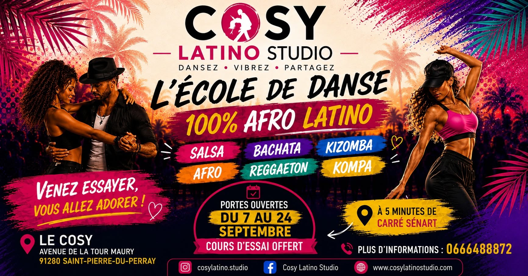 Portes ouvertes au COSY LATINO STUDIO