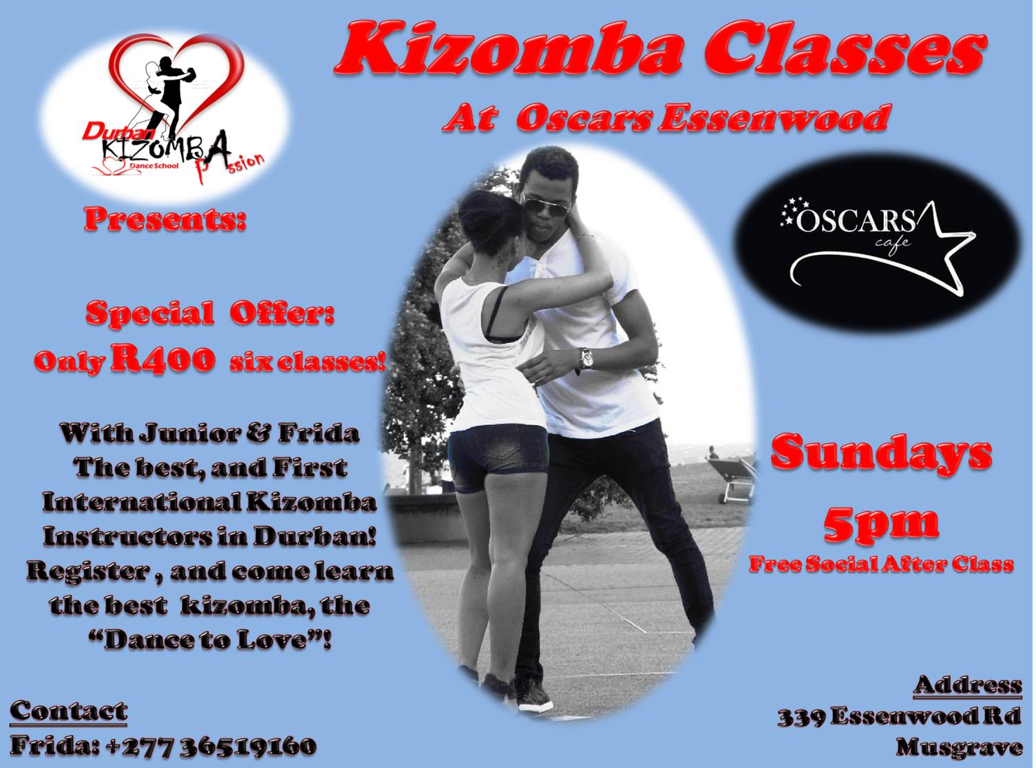 Sunday Kizomba Class & Free Social