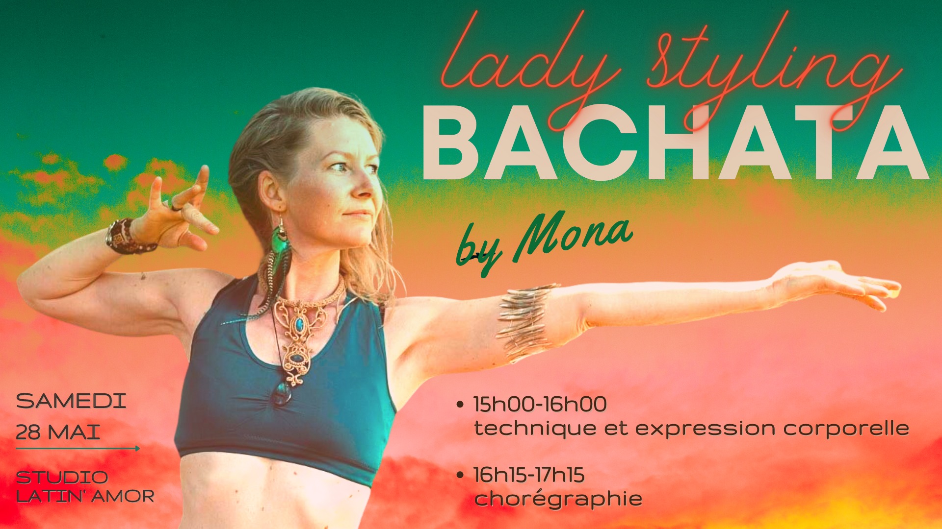 STAGE Lady Styling Bachata - 28 mai Studio Latin' Amor