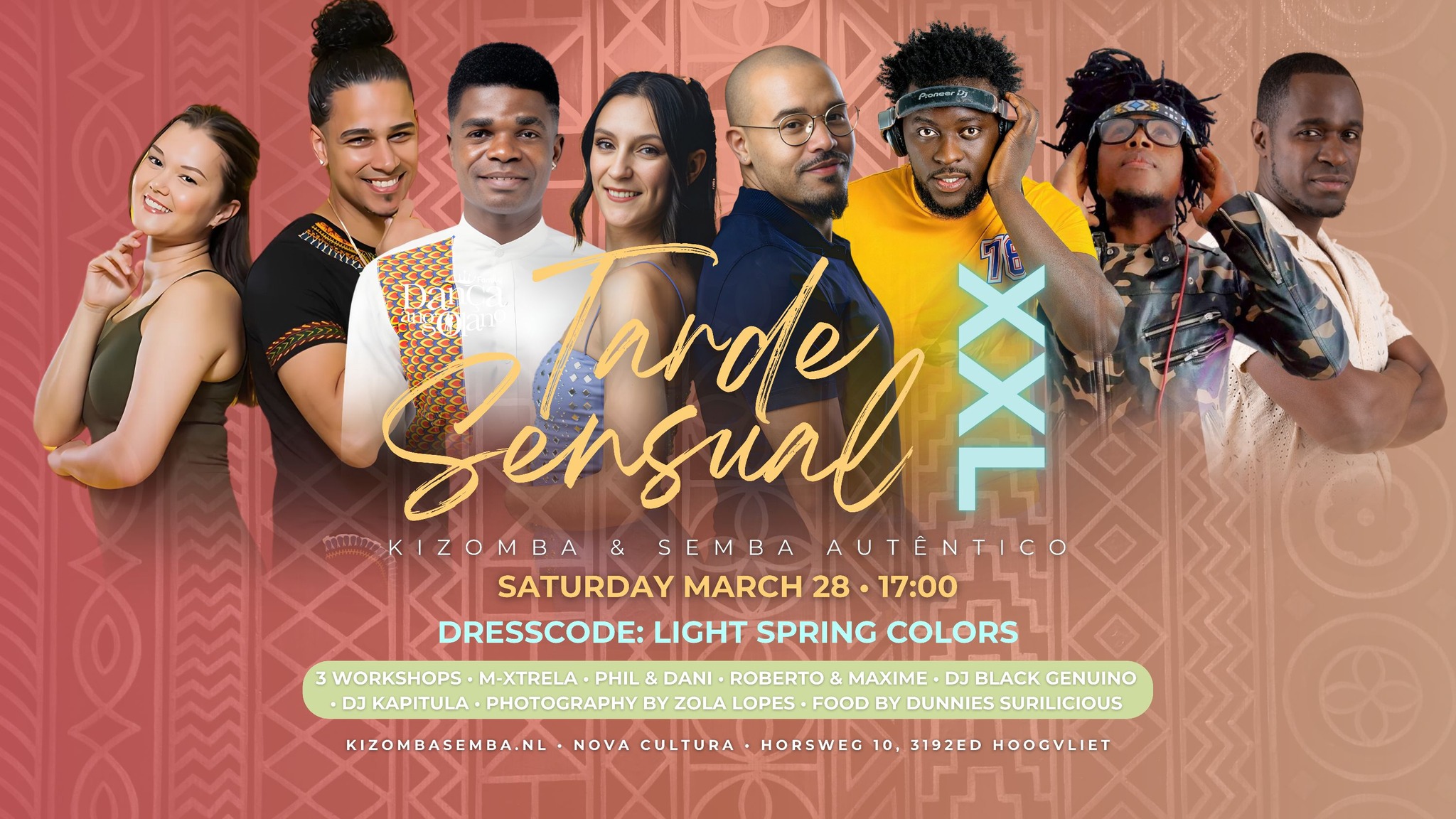 The Kizomba-Semba Night -XXL EDITION - Tarde Sensual 28-03-2026 -