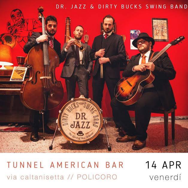 Dr. Jazz - Dirty Bucks Swing Band + Workshop di Lindy Hop