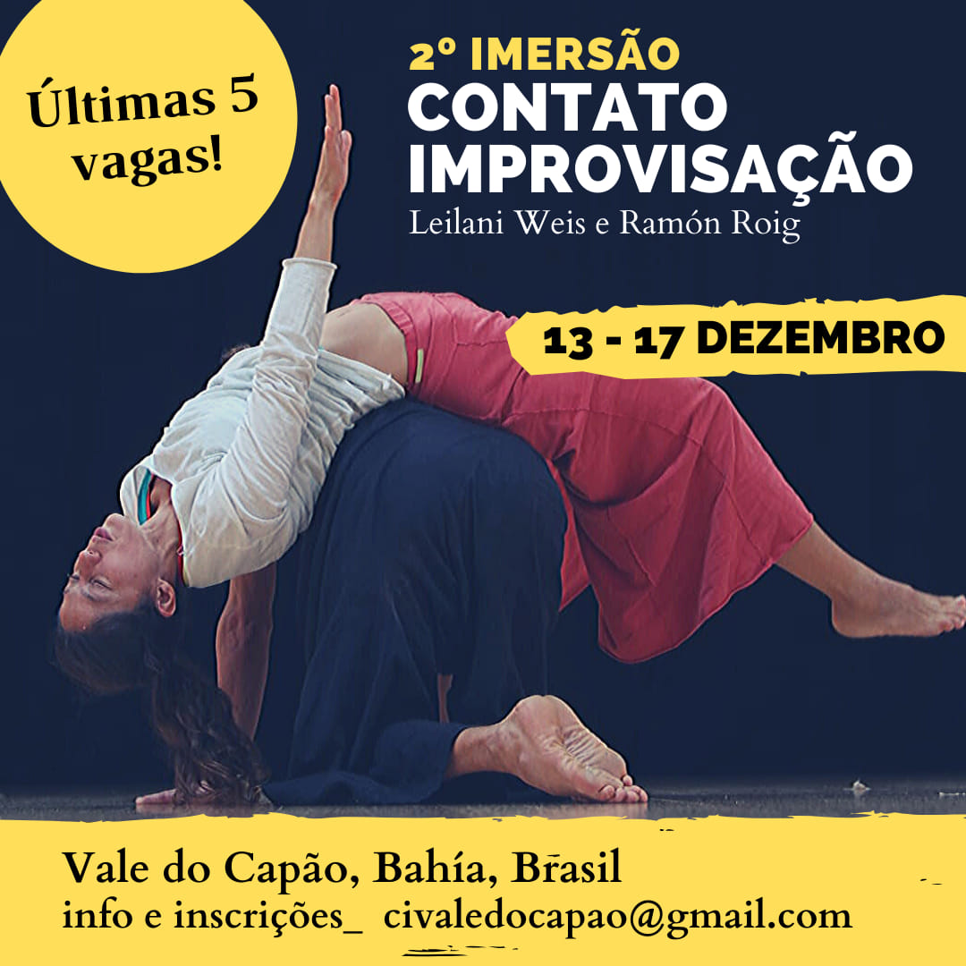 2° Imersão de Contato Improvisação no Vale do Capão
