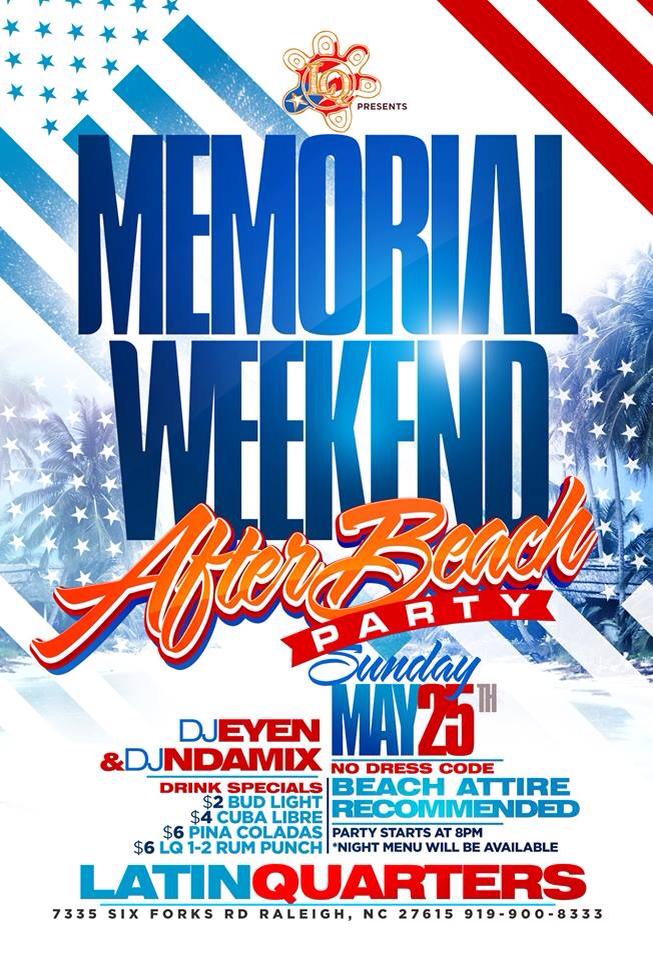 Memorial weekend