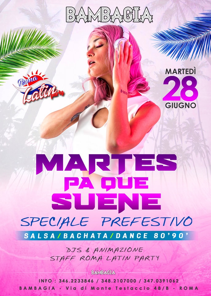 Martes pa'que suene Speciale prefestivo