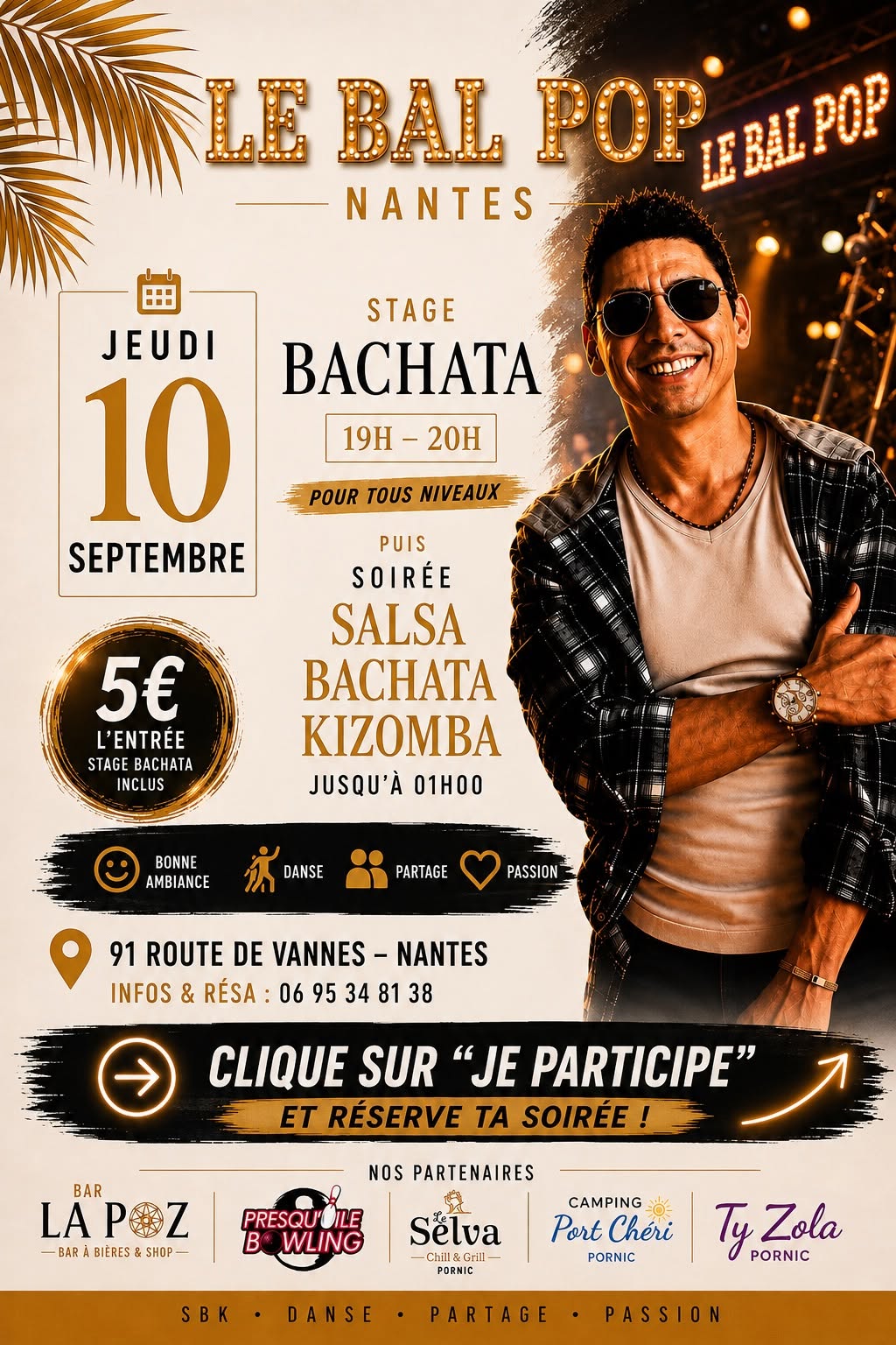 💃 Salsa • Bachata • Kizomba au Bal Pop 🔥