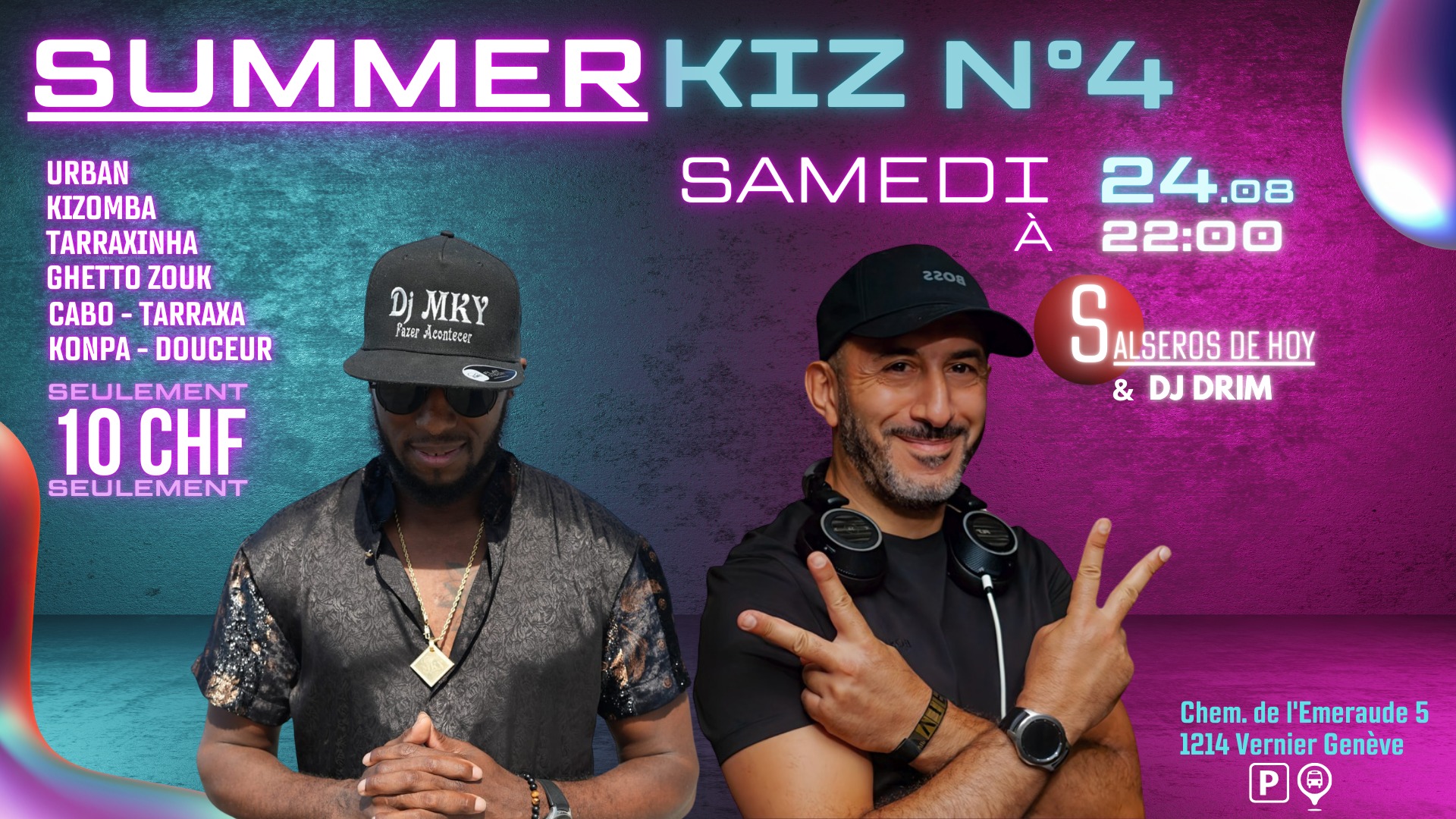 SUMMER KIZOMBA N°4 LE 24 AOUT 2024