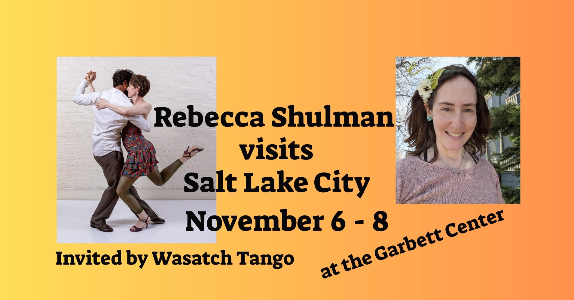 Rebecca Shulman Dances with Salt Lake City!