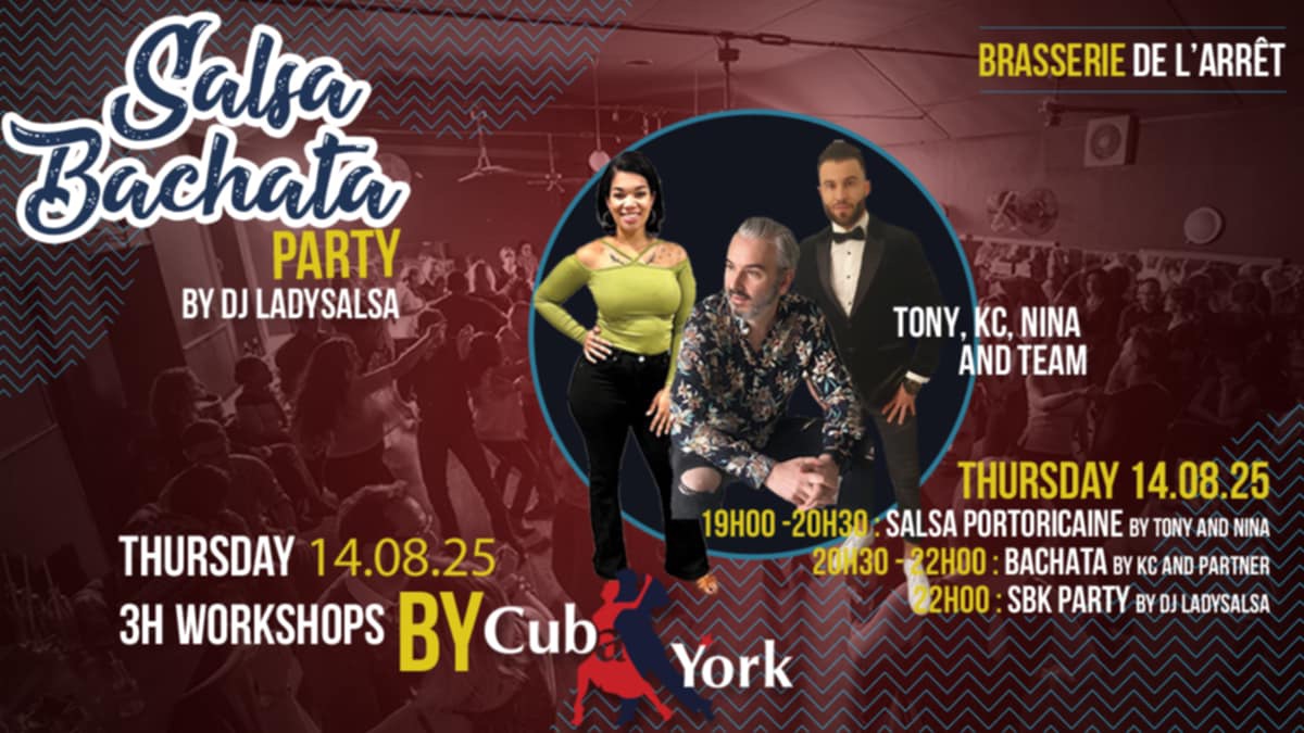 Special SB Party (veille de jour férié) avec DJ Ladysalsa et WS de salsa et bachata