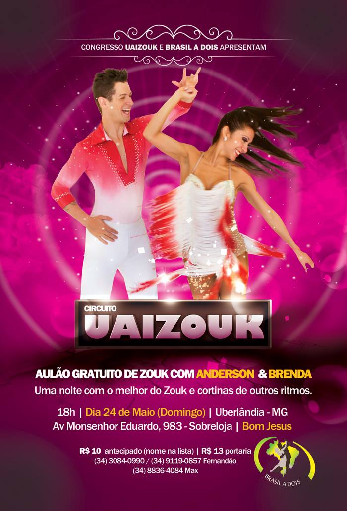 Circuito UAIZOUK - Brasil a dois (SUJEITO A LOTAÇÃO!)