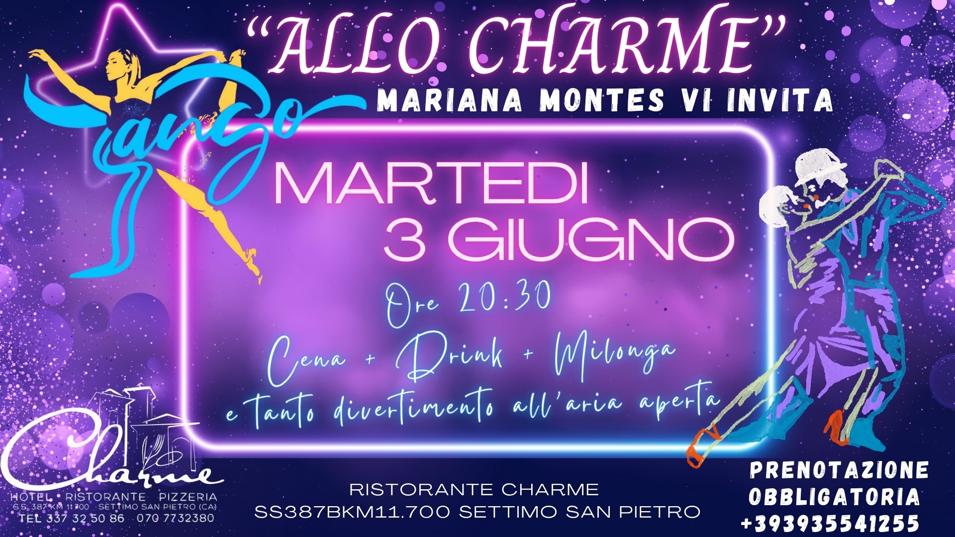 TANGO allo CHARME Cagliari