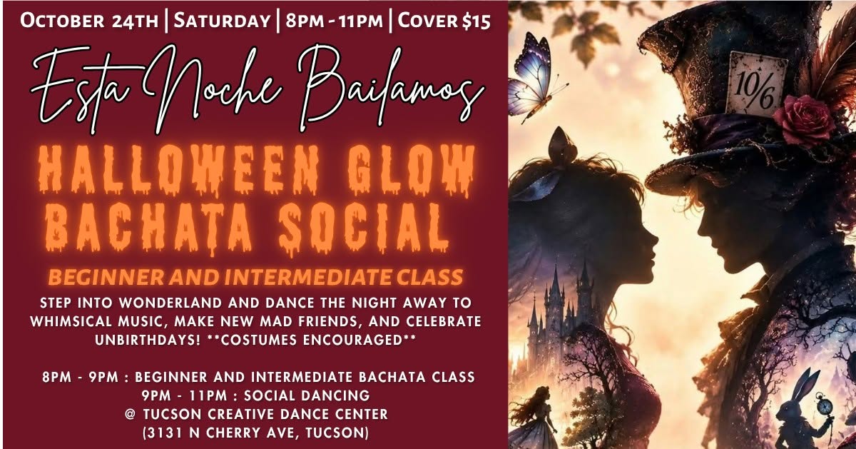 Halloween Glow Bachata Social - Alice in Wonderland
