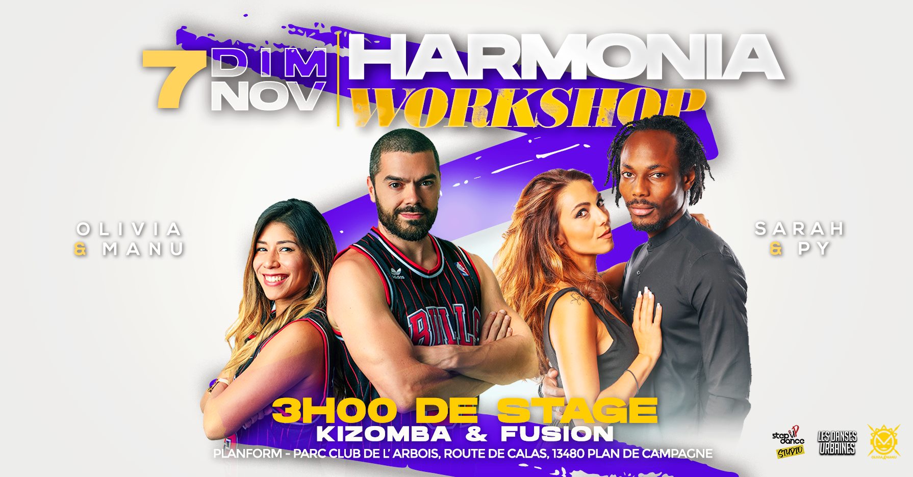 Kizomba Harmonia Bootcamp - Stage avec Sarah & Py