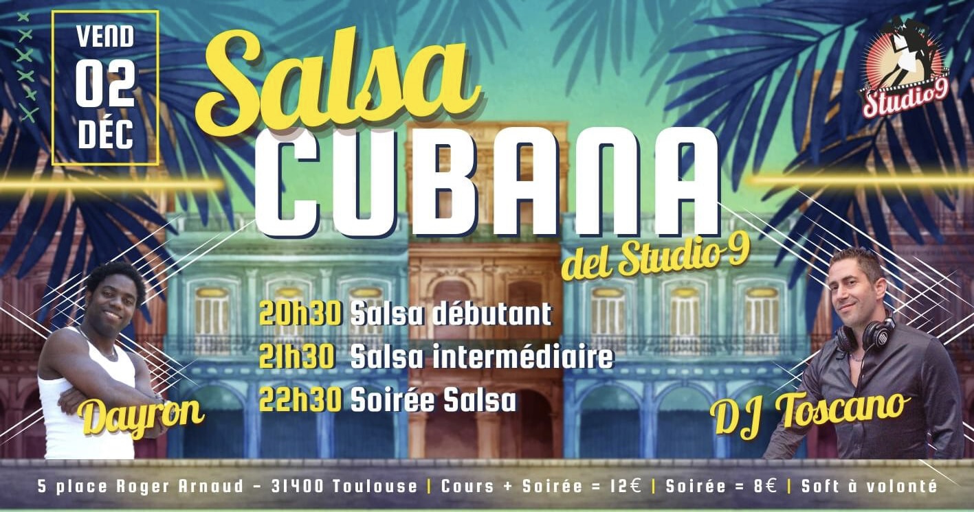 SALSA CUBANA - 2 DECEMBRE 2022