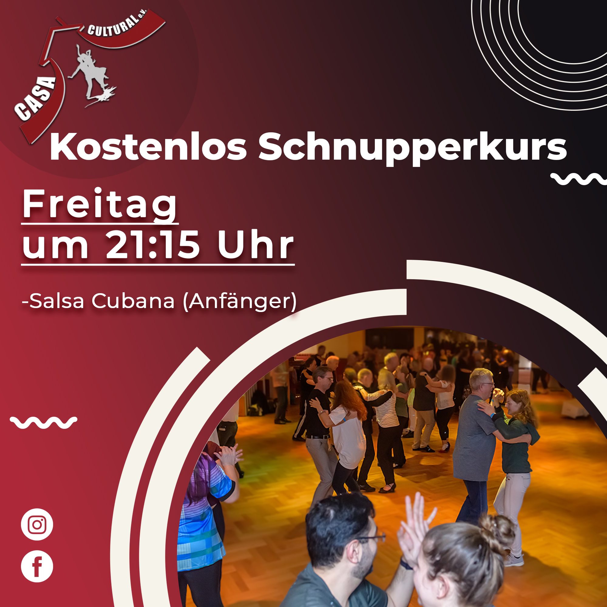 Kostenlos Salsa Cubana Schnupperkurs