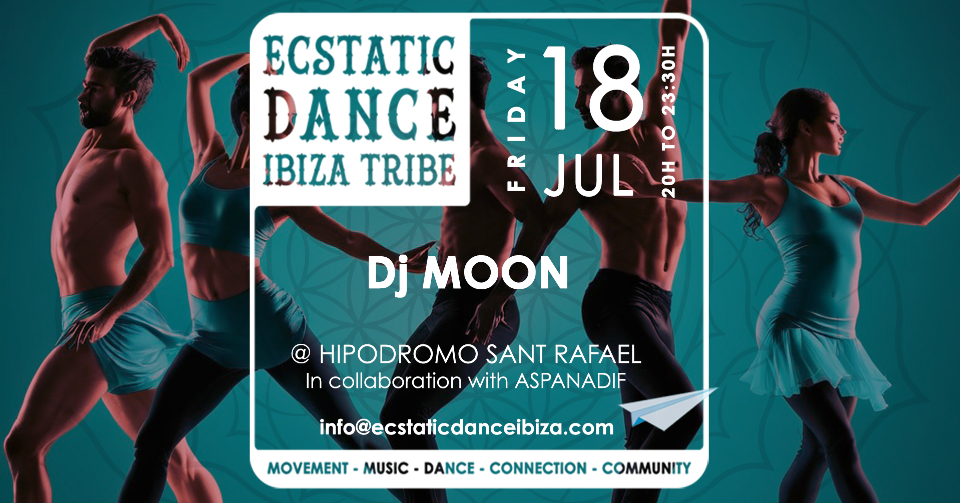ECSTATIC DANCE IBIZA DJ MOON