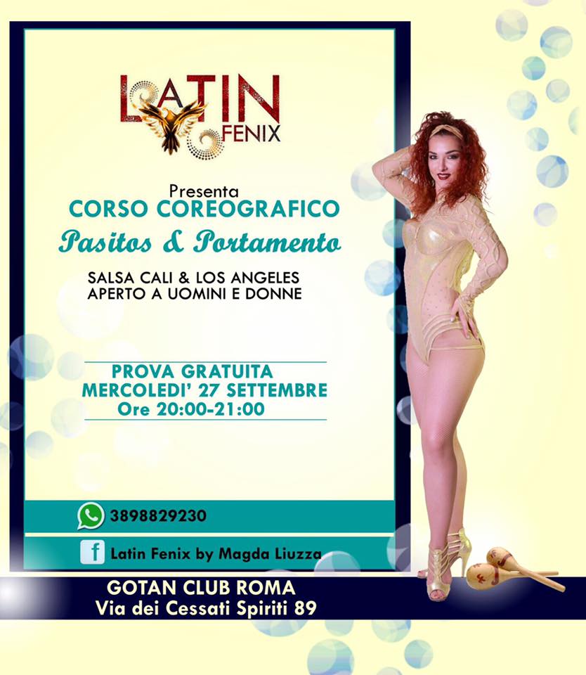 Corso Coreografico Di Salsa Pasitos & Portamento