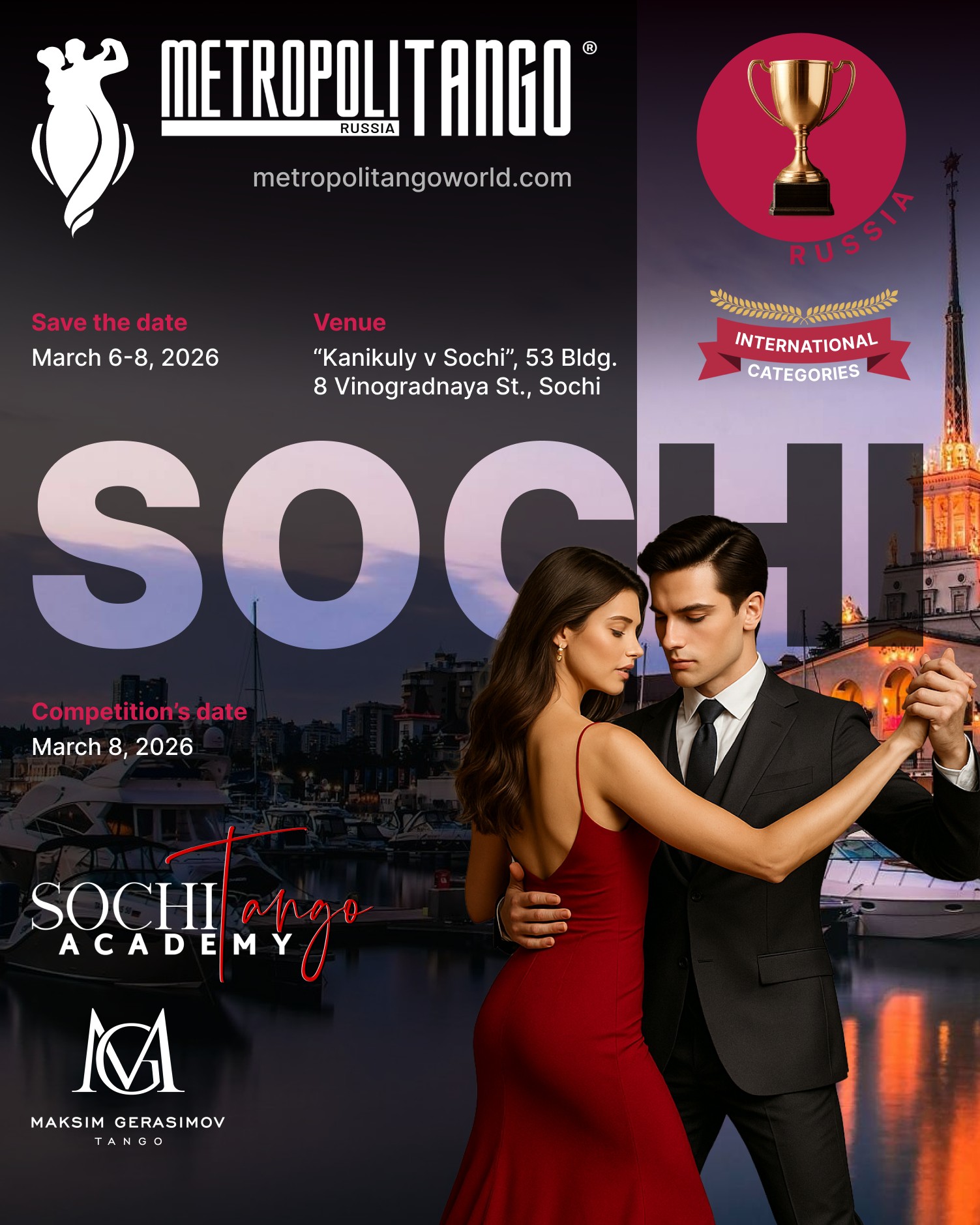 Black Sea Tango & MetropoliTango Sochi