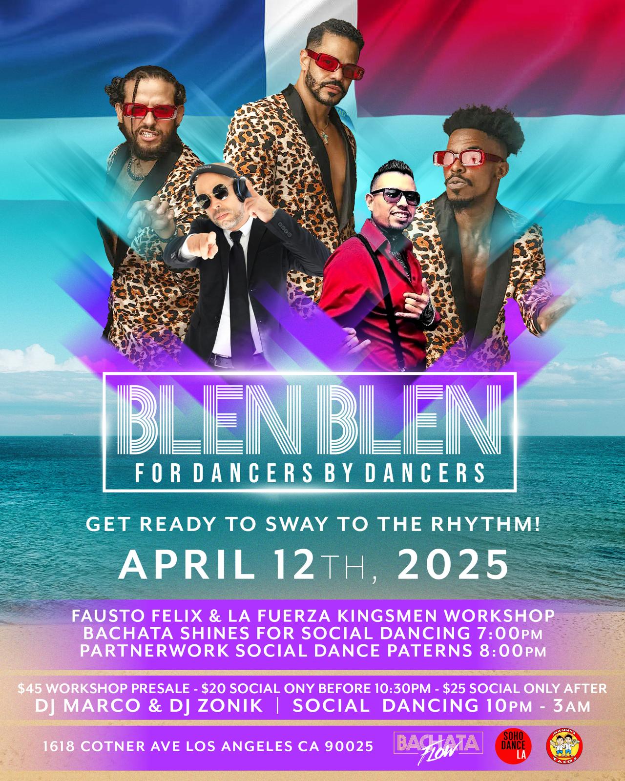 Bachata Room at Blen Blen
