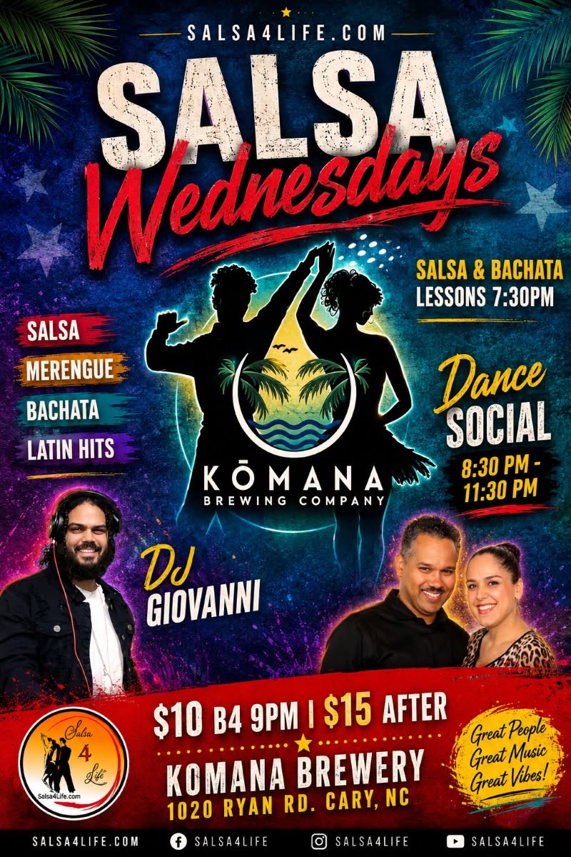 Salsa Wednesdays Latin Dance Social @ Komana Brewery