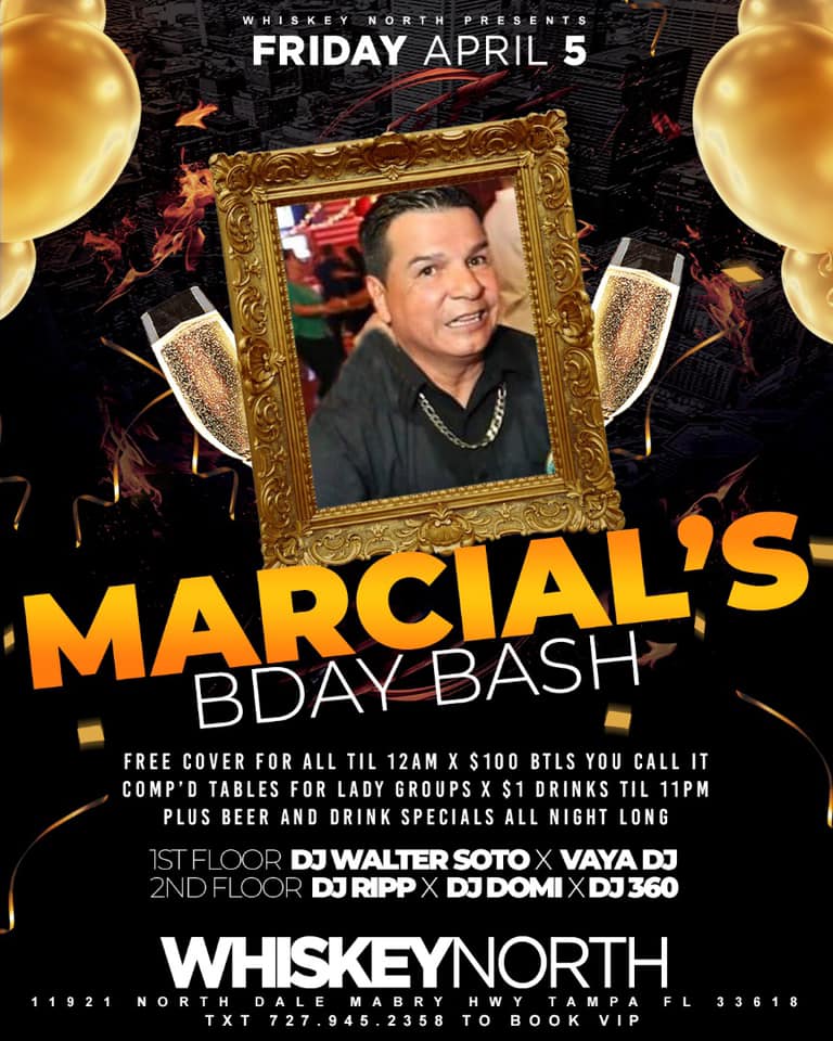 Marcial’s Bday @Whiskey North
