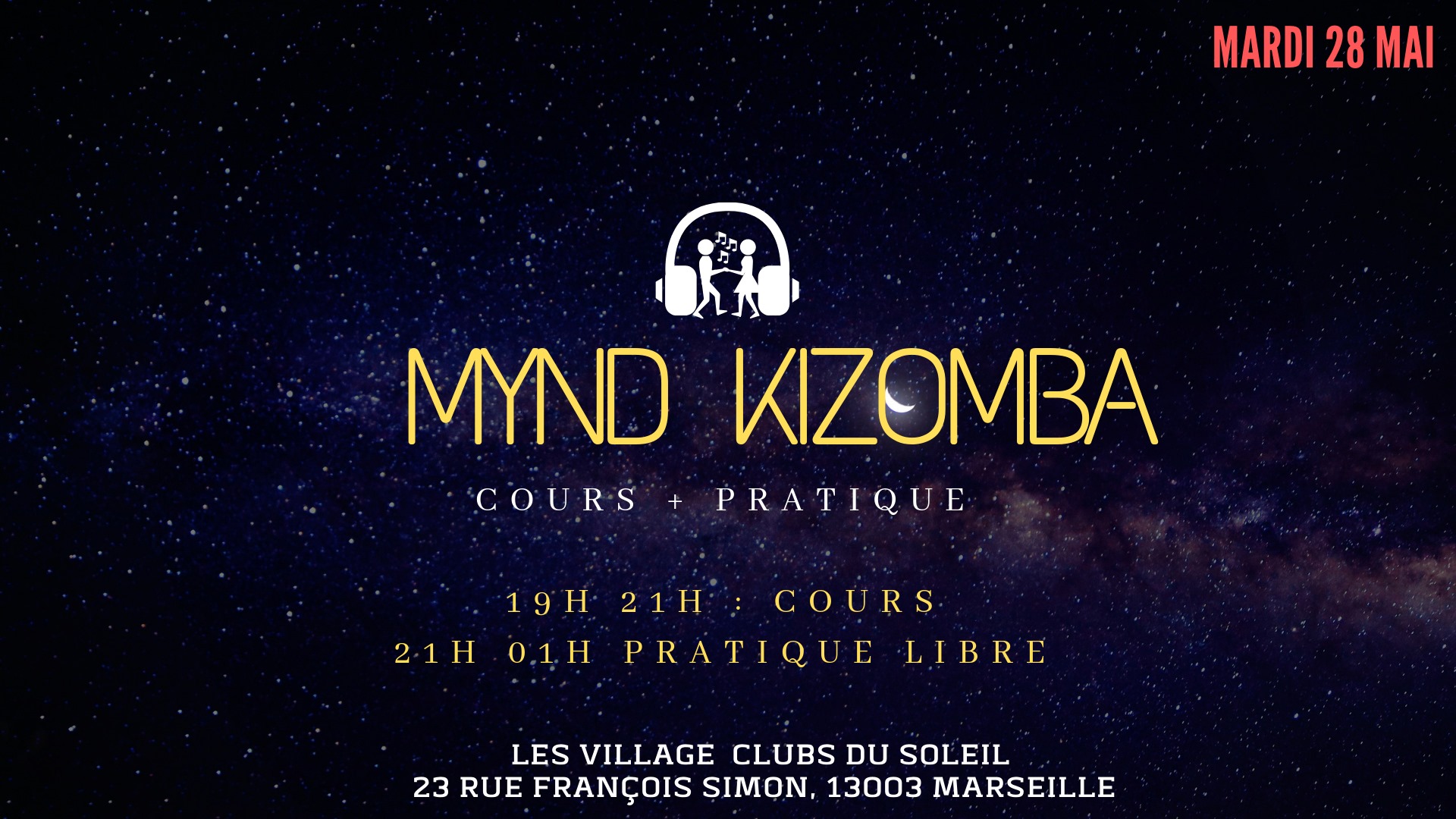 Mynd Kizomba : Cours + Pratique